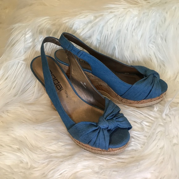 Shoes - Blue espadrilles